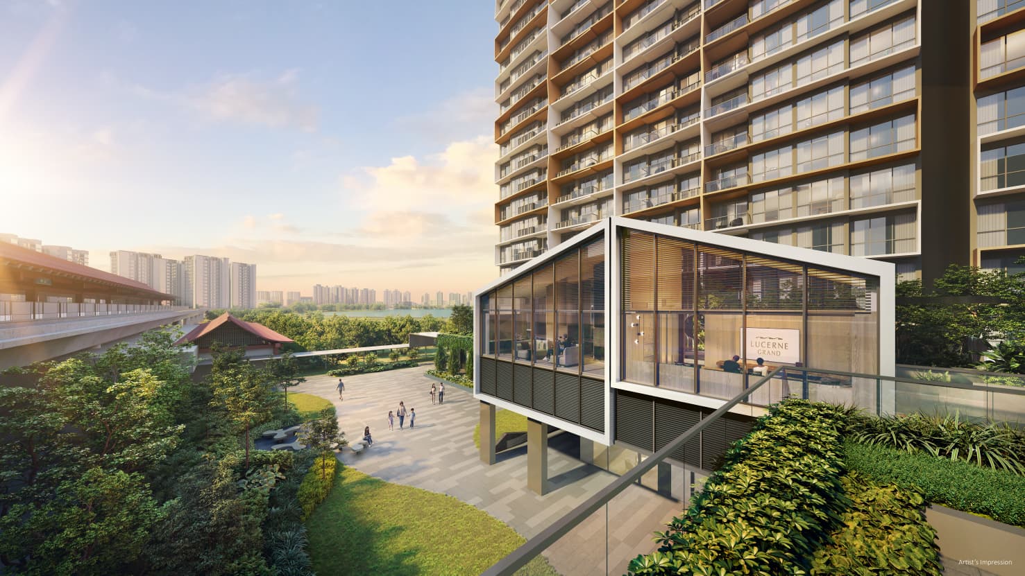 Lucerne Grand new launch development in Lakeside Singapore